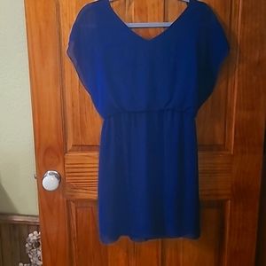 Navy blue dress